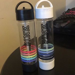 Pink set of 2 reusable bottles NWOT